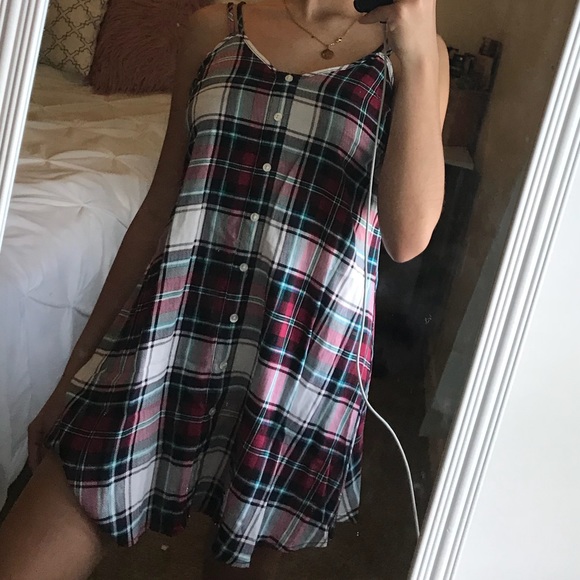 flannel dress - Picture 2 of 4